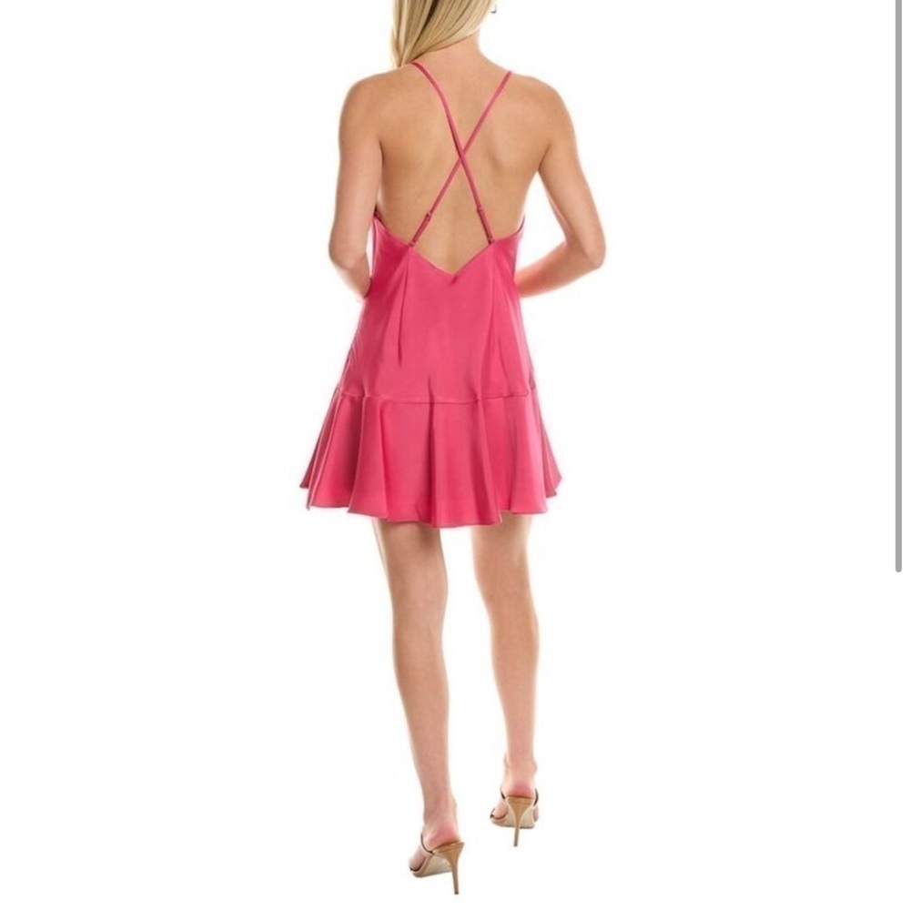 Aidan by Aidan Mattox Cowl Neck Ruffled Hem Dress - Picture 4 of 16